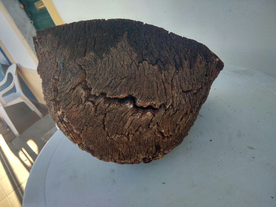 Centro de mesa em cortica.