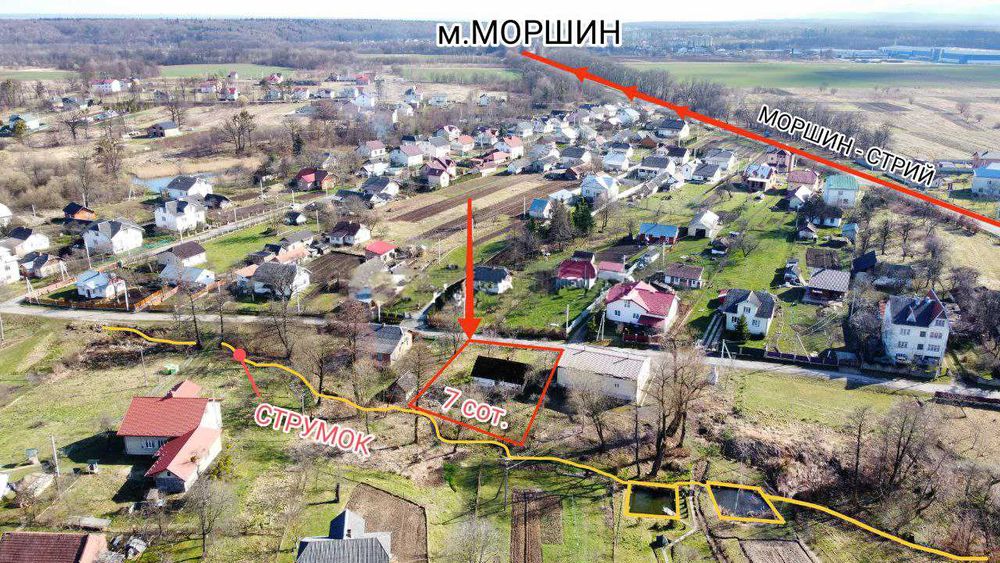 Продаж будинку біля м.Моршин с.Довге