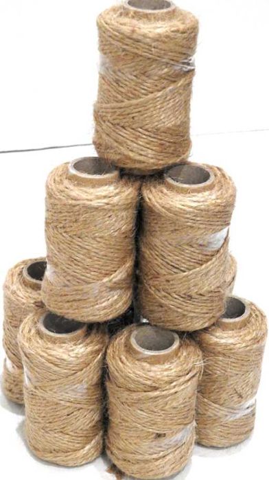 Liny, sznurki, sznury, worki JUTOWE, JUTOWA, JUTOWY