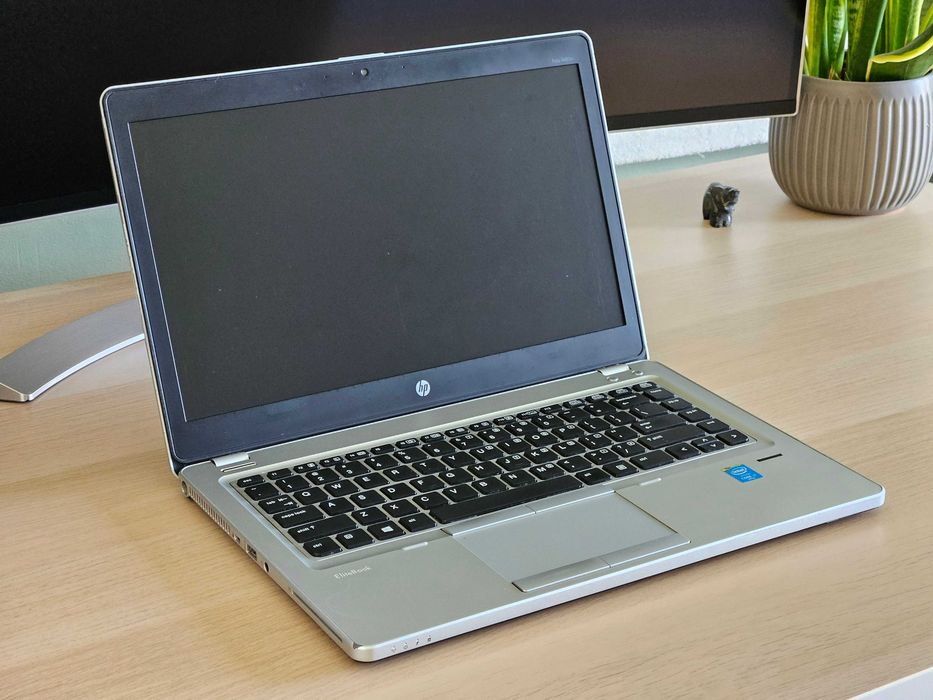 Laptop HP Elitebook Folio 9480m, Intel Core i7, 8GB RAM, 180GB SSD, Win11 Pro, torba