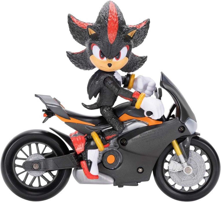 Sonic 3 Movie Shadow Figure & Motorcycle Шедоу на мотоциклі Сонік 3