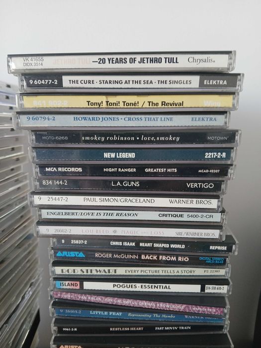 Zestaw płyt CD około 70 sztuk