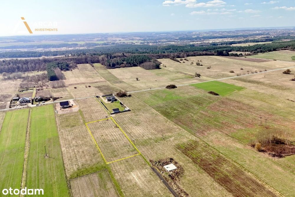 Sprzedam działkę budowlaną 3000 m² – Brzeziny