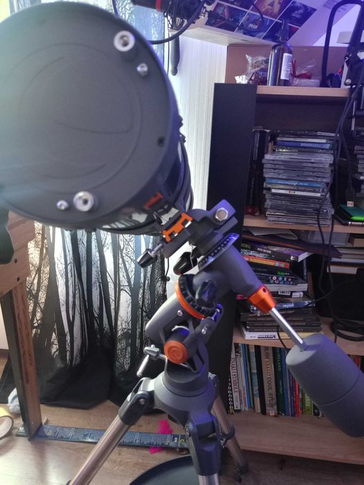 Teleskop celestron astro master 130 + dodatkowe soczewki księżycowe