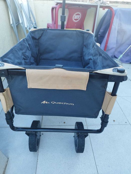 CARRINHO DE TRANSPORTE DESDOBRÁVEL PARA MATERIAL DE CAMPISMO - TROLLEY