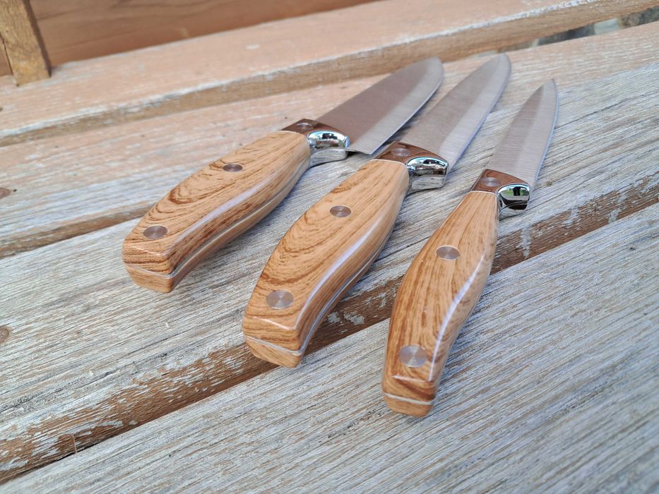 Кухонный набор ножей из трех штук кухонный нож