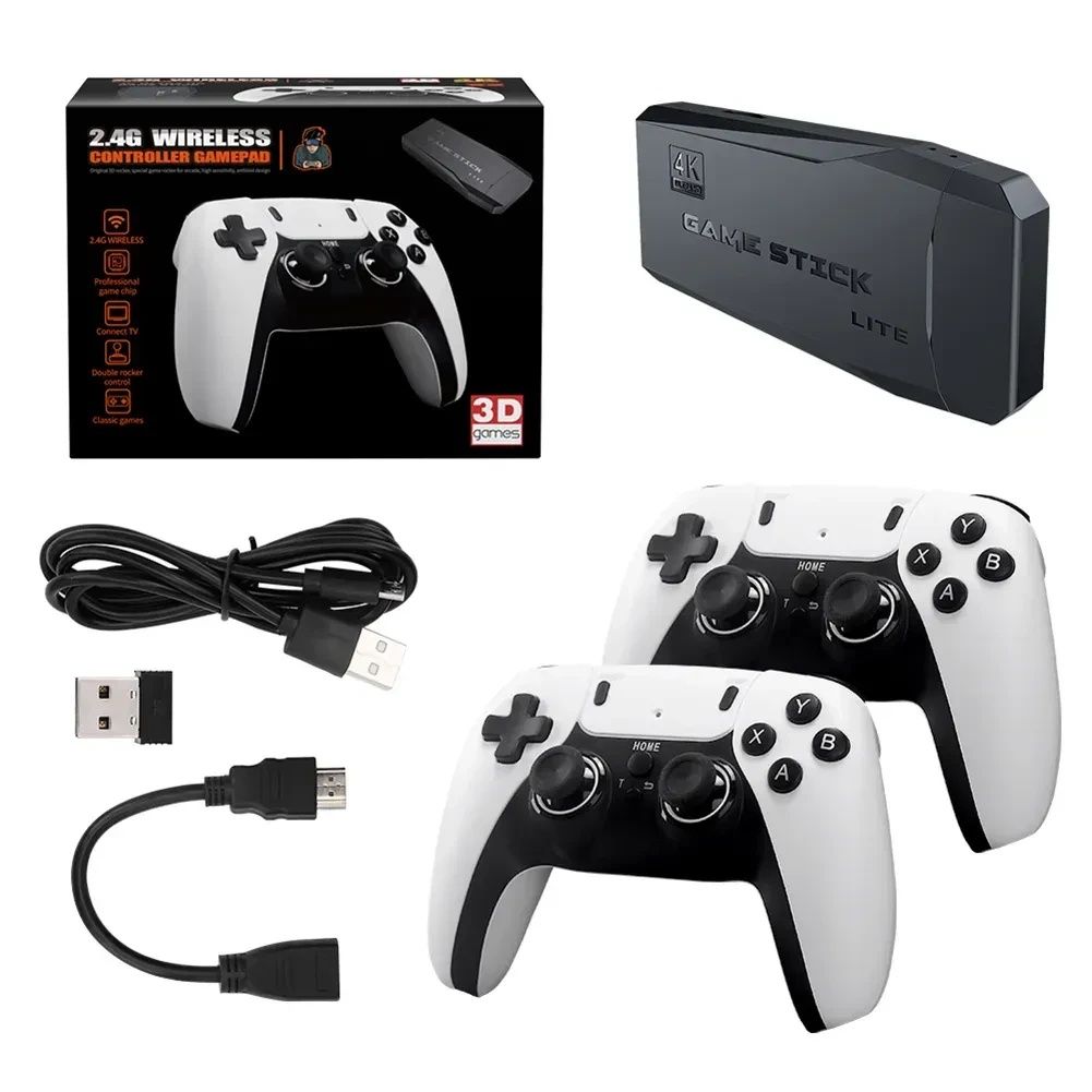 Игровая консоль/приставка WIRELESS CONTROR GAMEPAD 4K (M8PRO) два джой ...