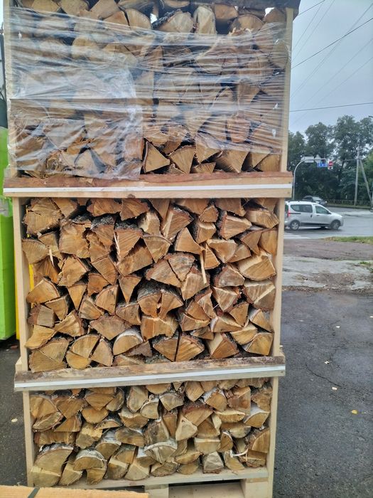 Продам дрова рубані в ящіках