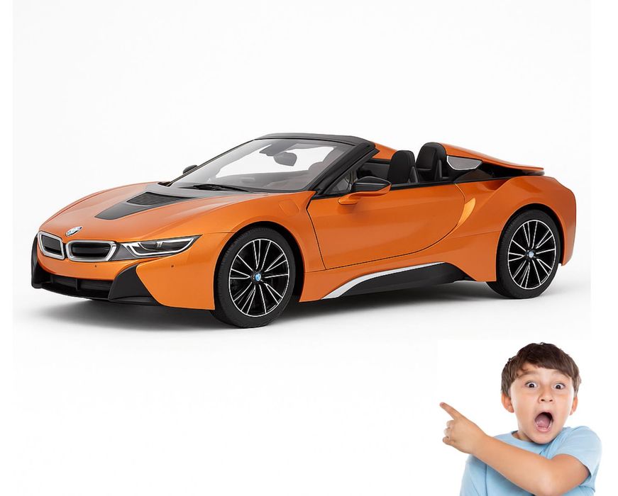 Samochód Zdalnie Sterowany RASTAR BMW i8 Roadster 1:12 Dzieci Prezent