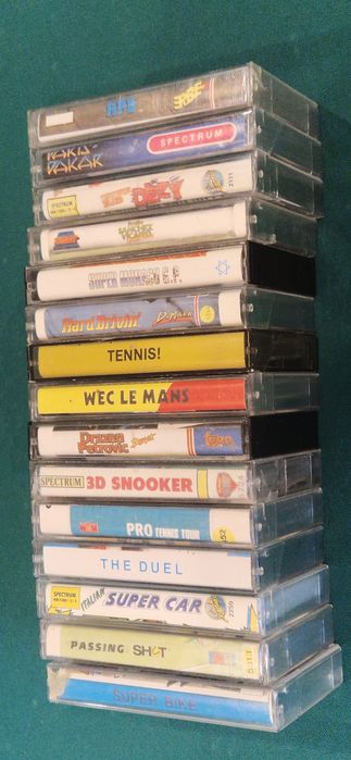Cassetes sinclair zx spectrum