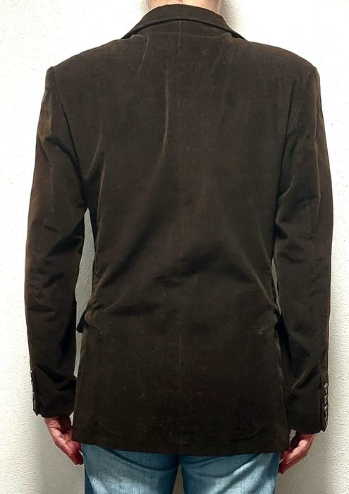 Blazer Zara de Homem em bombazine, corte moderno