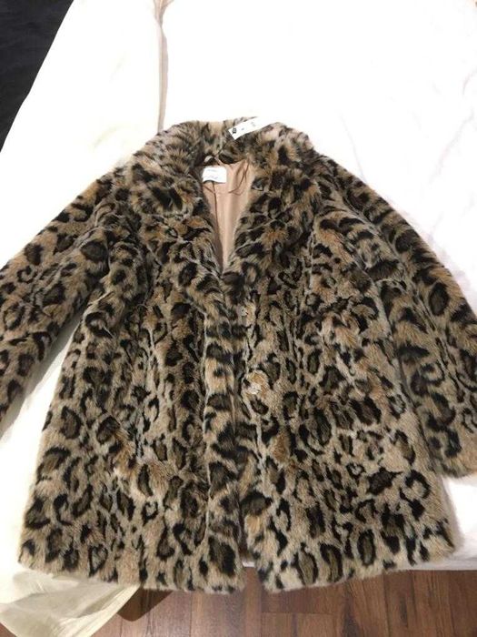 Casaco Padrão de Leopardo, fofinho, NOVO a ESTREAR*