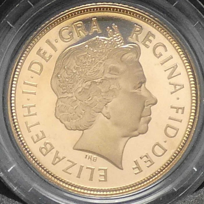 2002 Libra Ouro Proof Jubileu c/ Caixa e Certificado