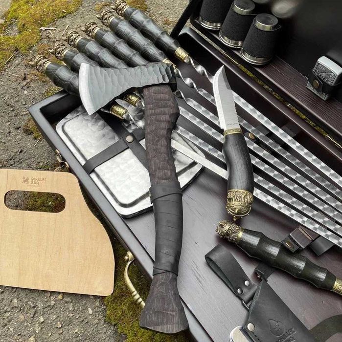 Набір шампурів подарунковий Вікінг 2.0 Gorillas, набор шампуров