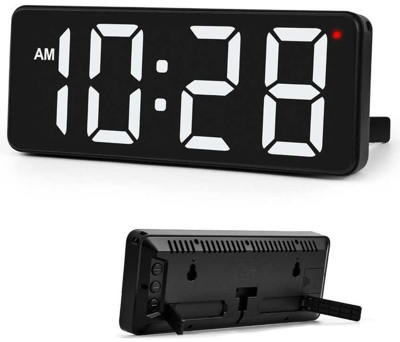 Zegarek cyfrowy z dużym wyświetlaczem 9.3" Sukeen, czujnik jasności