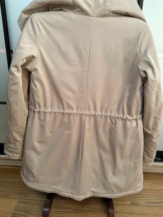 Парка з натуральним хутром песця