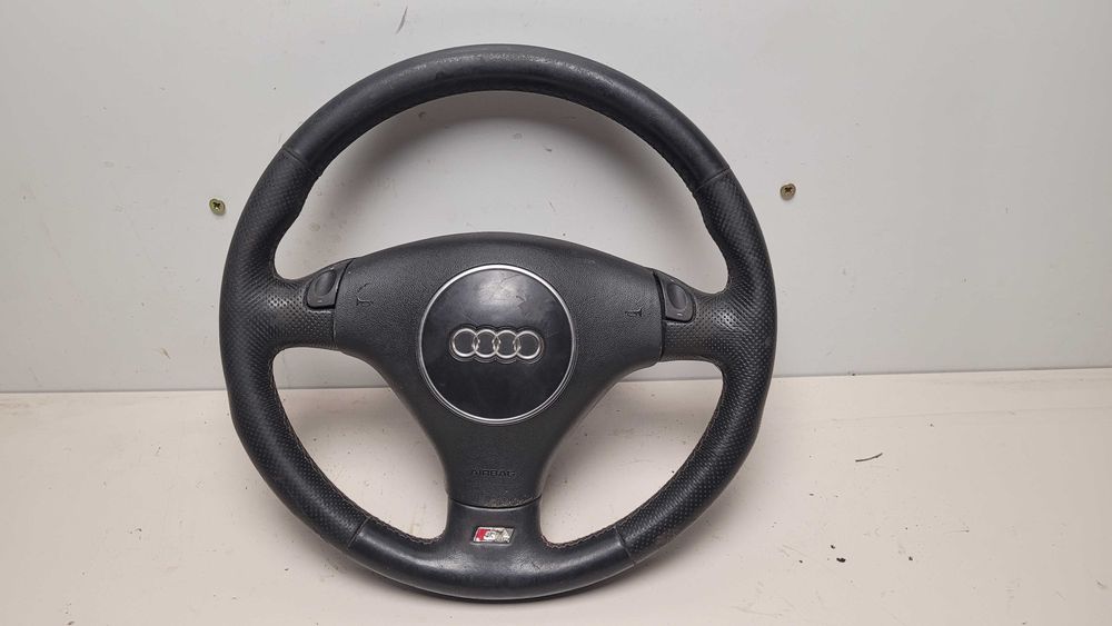 Kierownica trójramienna Audi A4 B6 tiptronic S-line skóra