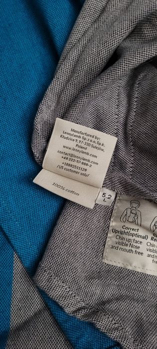Chusta do noszenia niemowląt LenyLab roz L