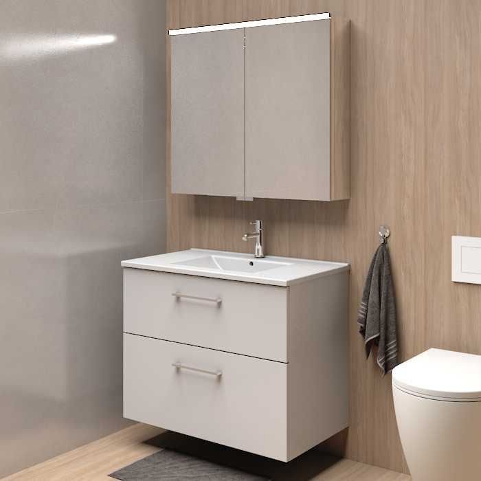 Szafka lustrzana ORiSTO GEO (do wyboru: 60/80/100/120cm)