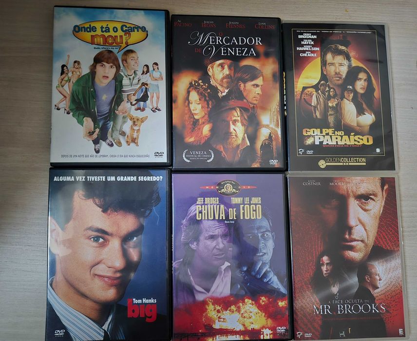 Lote de 75 dvds para colecao