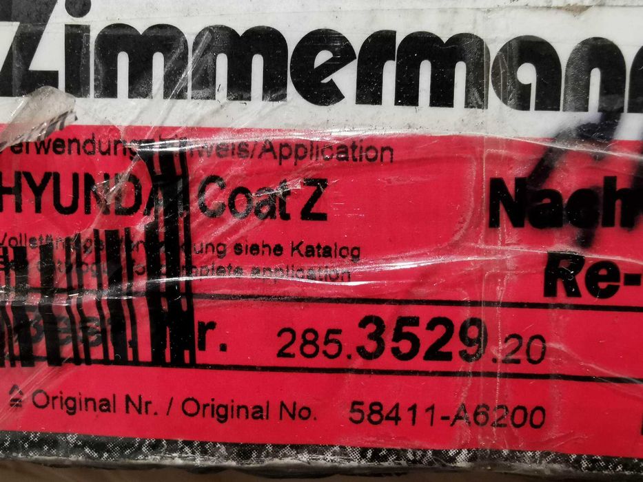 ZIMMERMANN 285.3529.20/0202 TYŁ Tarcza hamulcowa tył Hyundai i30