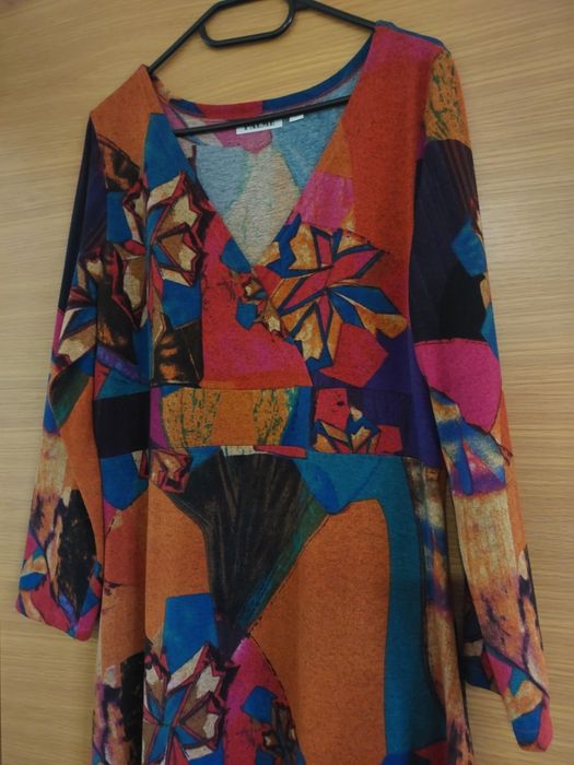 Vestido Estampado Abstracionismo, ML
