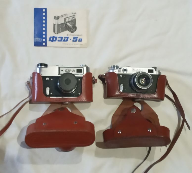 Фотоаппарат ФЭД-5В, ФЭД-2 цена за оба.