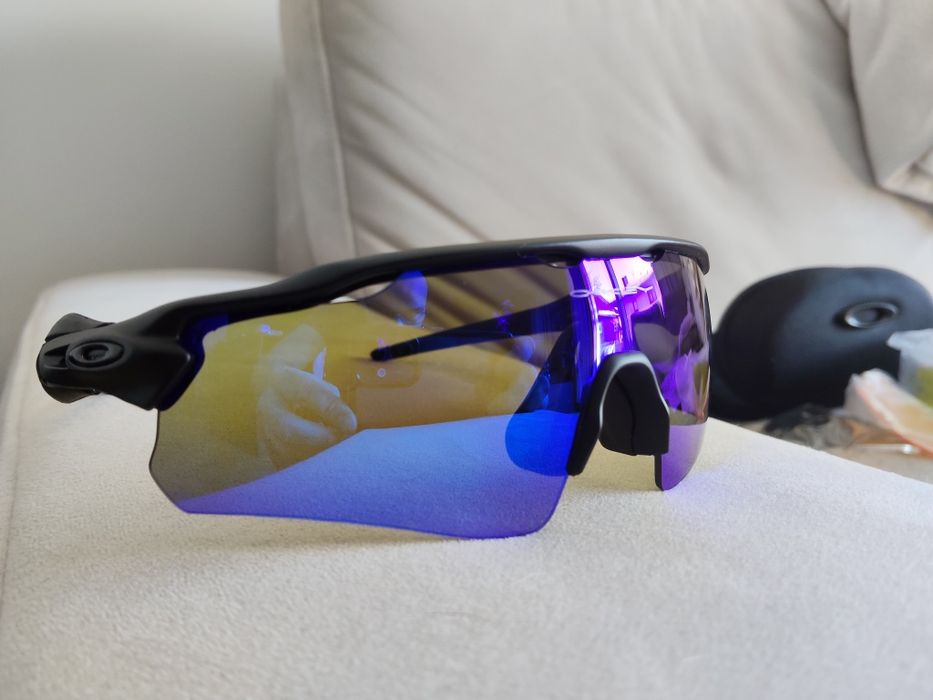 okulary przeciwsłoneczne  Oakley radar czarne !