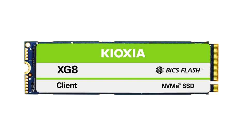 NVMe 1Tb Kioxia kxg80znv1t02 PCIe 4.0 SSD Gen4 M.2 2280-S2