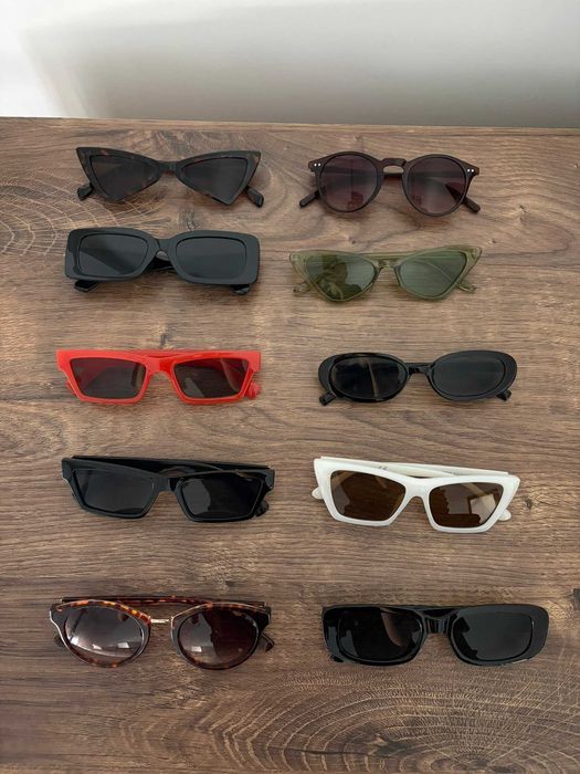 conjunto 6 oculos de sol mulher acessorios