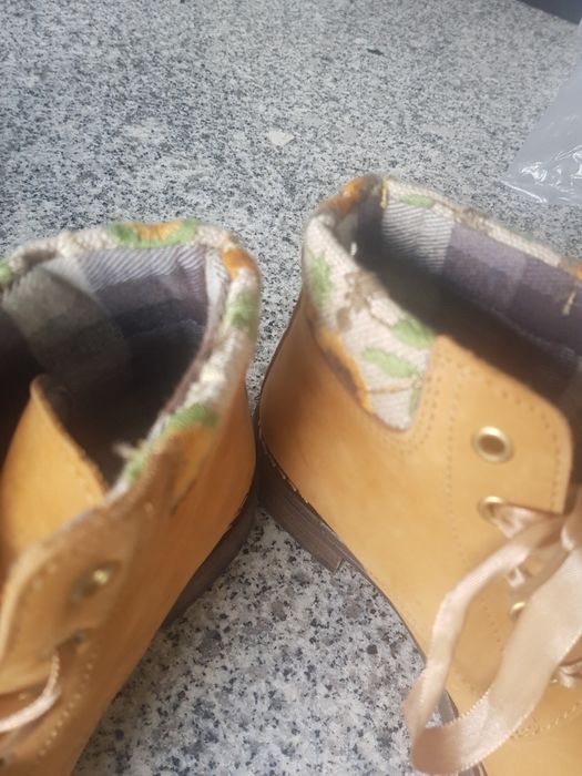 Botas de menina camel
