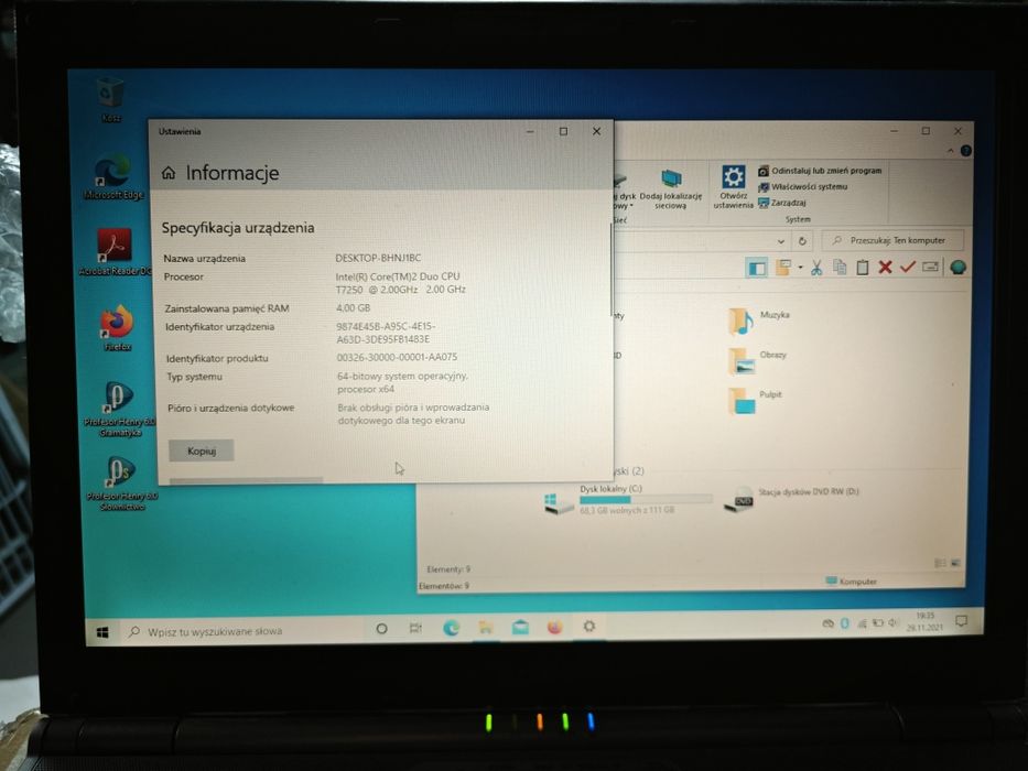 Laptop Sony Vaio T7250 4Gb tam, 120gb