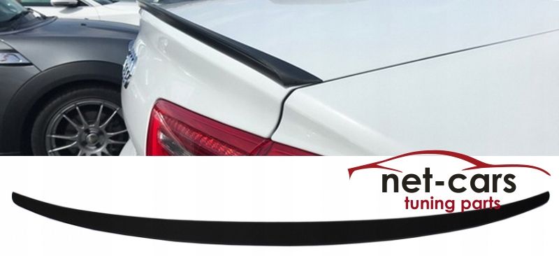 Spoiler lotka klapy AUDI A6 C7 -18 SEDAN czarny mat