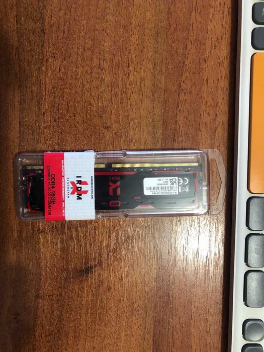 Модуль пам'яті GOODRAM IRDM X DDR4 3200MHz 16GB / Гарантiя до 21.08.28