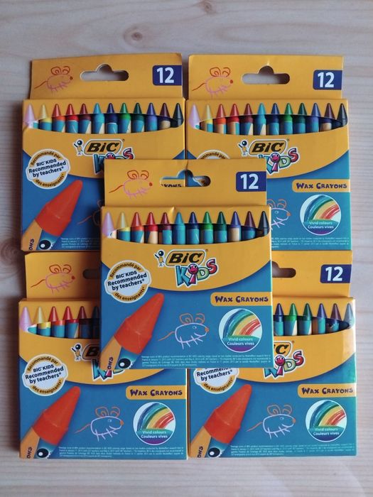 Воскові олівці дитячі