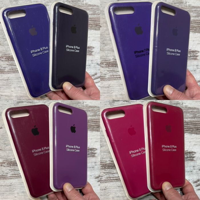 Чехол айфон 8 плюс silicon case iphone 8 plus силиконовый чехол распродажа остатков качественные чехлы с микрофиброй по всем граням iphone 8 +