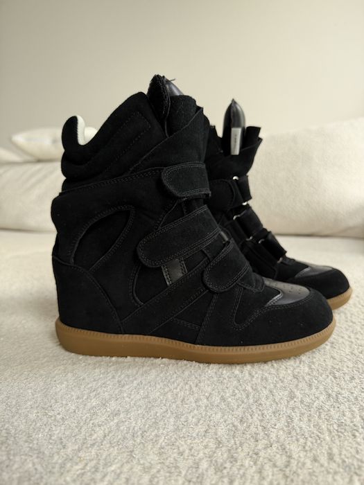 Isabel marant 38 czarne skóra nowe