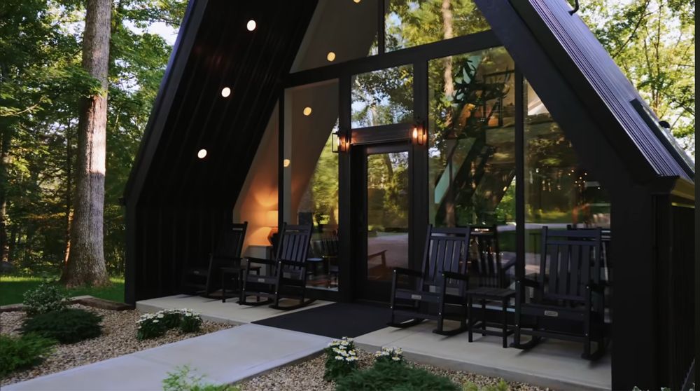 Продам домик А-Frame 75 м2 на опушке леса.
