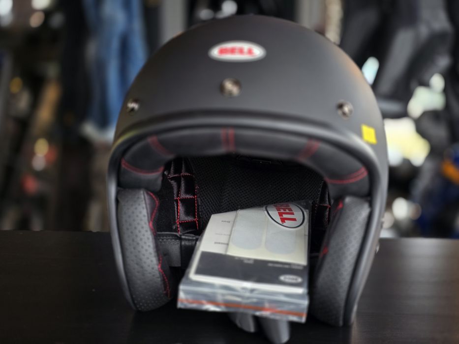 Kask otwarty bell chopper cruiser skuter bobber rozm. L