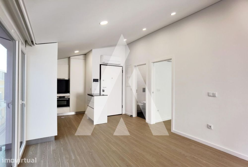 Apartamento T1 novo localizado no coração da cidade de Aveiro