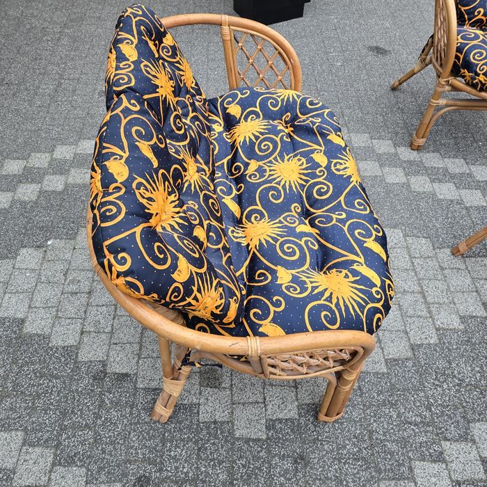 Zestaw meble ogrodowe rattanowe