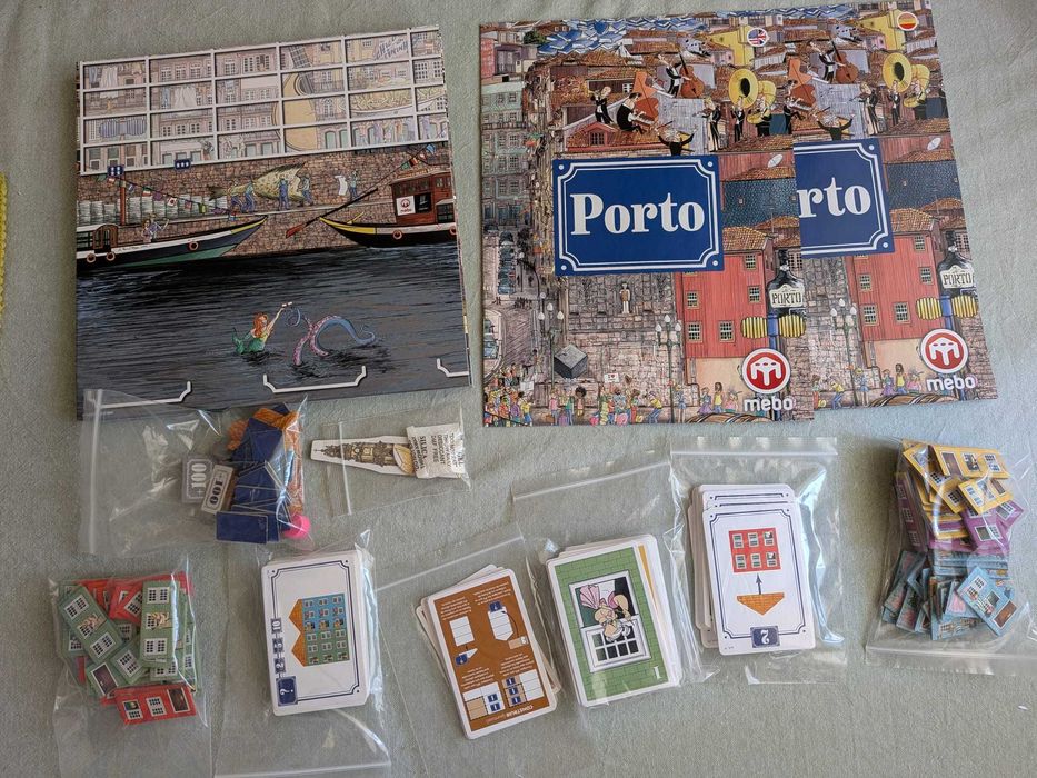 Jogo de Tabuleiro "Porto" (Mebo Games) — Como Novo (Jogado 2 vezes)
