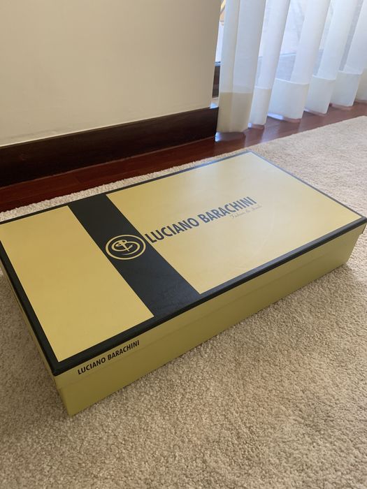 Botas pele castanhas cano alto