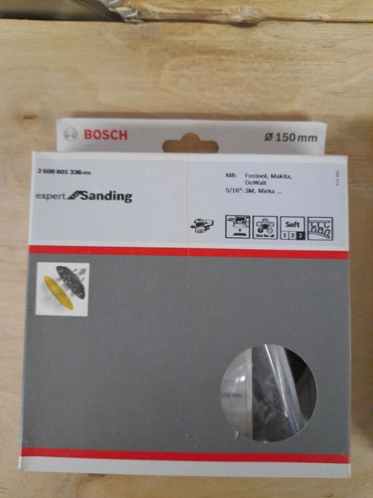 3szt. NOWY Talerz szlifierski bosch 150mm