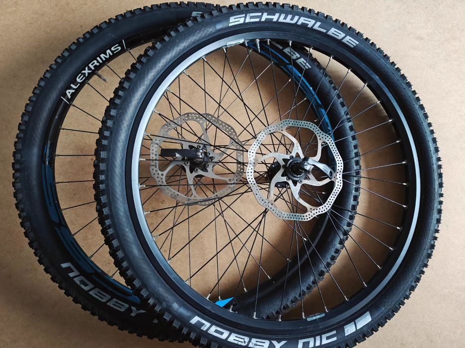 Вілсет MTB 26" : Scott/Shimano/Alexrims + резина Schwalbe Nobby Nic 26