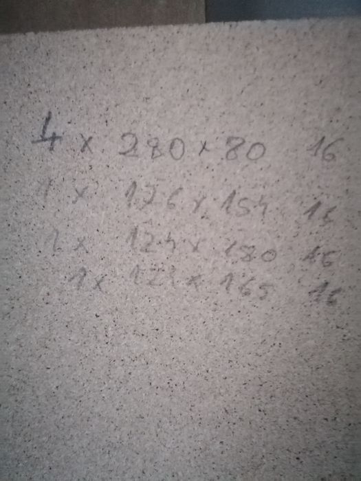 płyty wiórowe 22 i 16  mm