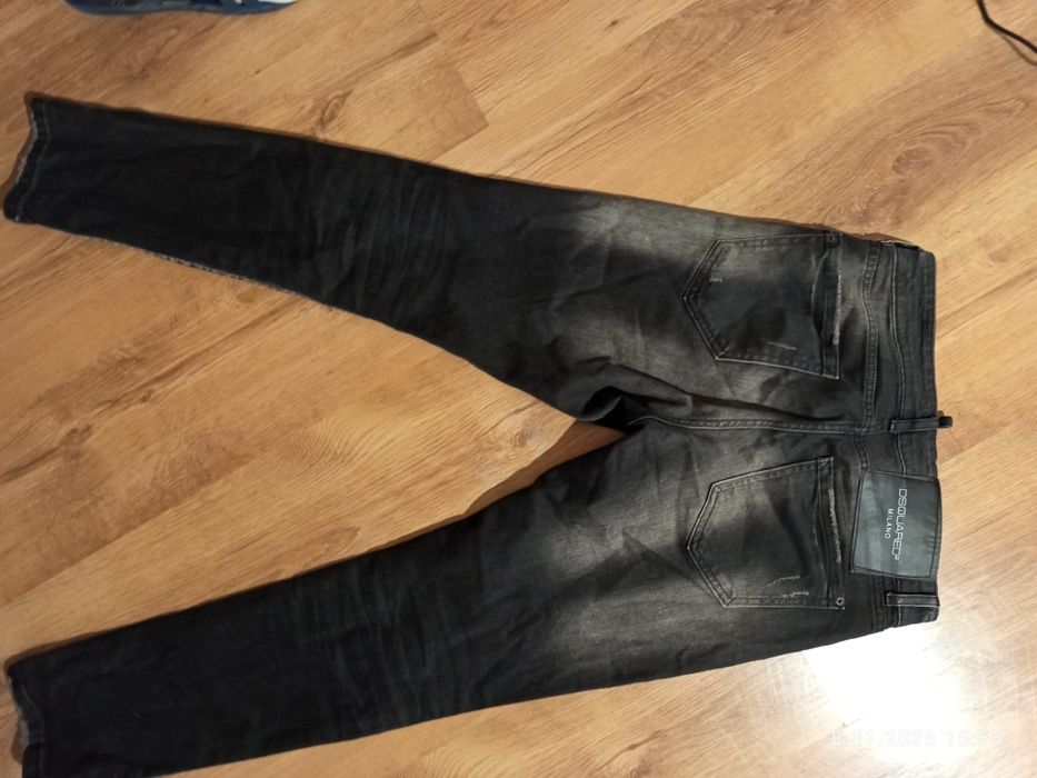 Nowe slim stretch jeans męskie dsquared2