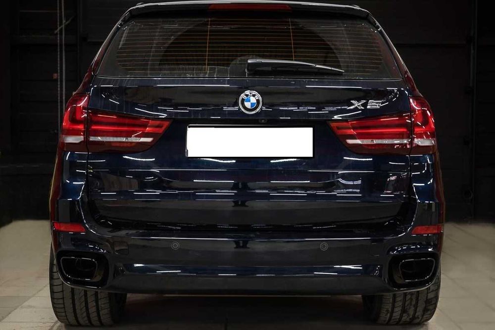 насадки выхлоп глушитель BMW X5 F15 13-18г насадки звич. бам. Черные