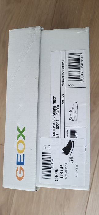 Sapatilhas/sapatos menino geox