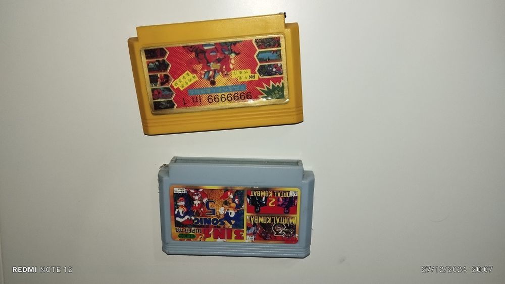 Cassetes para consola